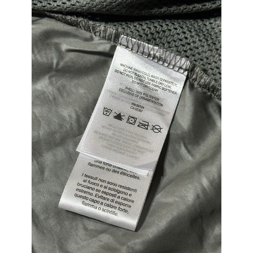 Purdue Boilermakers Columbia Gray Windbreaker Jacket Hooded Womens Large - Picture 10 of 12